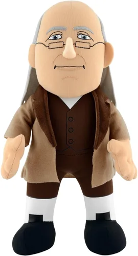 Vista 13 de Bleacher Creatures Abraham Lincoln - Peluche Kuricha de 8 pulgadas, juguete suave inspirado en Chibi