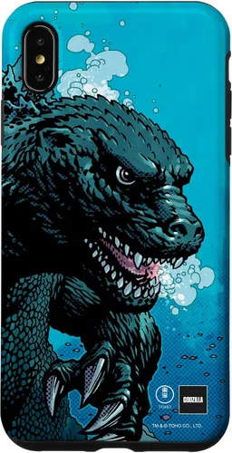 Vista 10 de Funda para iPhone 14 Godzilla Comic Art "Reef