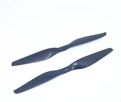 Vista 10 de 2 pares de hélice KingVal de repuesto de fibra de carbono 1255 CW/CCW compatible con RC Drone Quadcopter