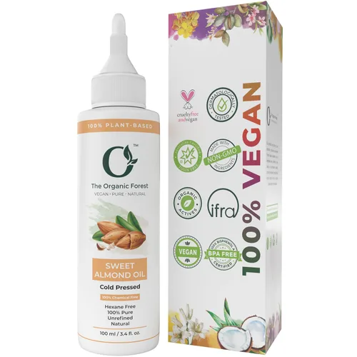 Vista 10 de Aceite de ricino orgánico prensado en frío para cabello, piel, pestañas, cejas, 100% puro, sin hexano, aceite facial natural para la nutrición