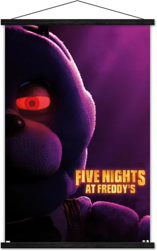 Vista 7 de Trends International Five Nights at Freddy's Movie - Póster de pared Bonnie de una hoja, 22.37 x 34.00 pulgadas, paquete de impresión premium