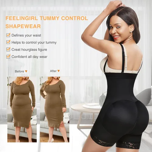 Vista 2 de Lover-Beauty Fajas Colombianas Moldeadoras BBL Shapewear for Women Tummy Control Postparto Compression Garment