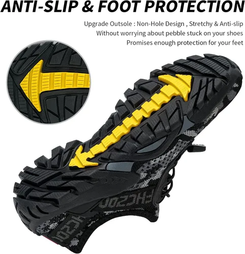 Vista 5 de SOBASO Zapatos de agua para mujer, secado rápido, senderismo, natación, playa, río, zapatos para pesca, deportes acuáticos, buceo, vela, viajes