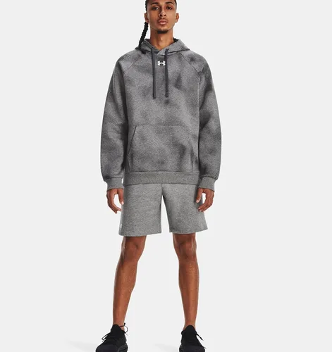 Vista 5 de Under Armour Sudadera con capucha estampada Rival para hombre