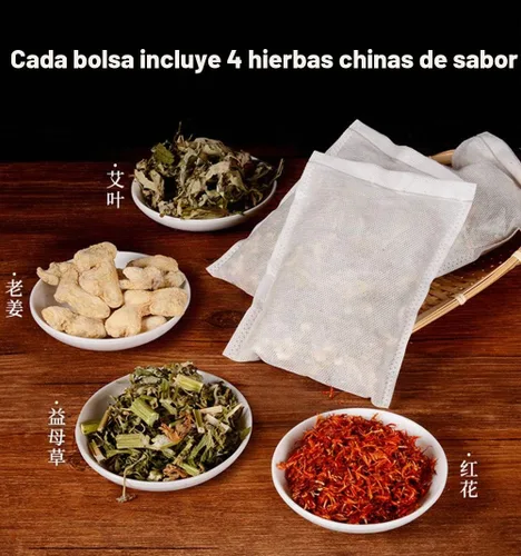 Vista 3 de Hierba de baño de pies, remojo de pies medicina china a base de hierbas para reflexología de pies, hierbas 31 oz