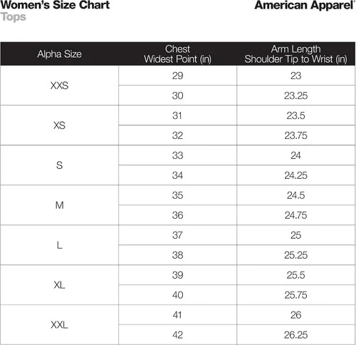 Vista 6 de American Apparel Camiseta corta sin mangas de algodón y elastano para mujer