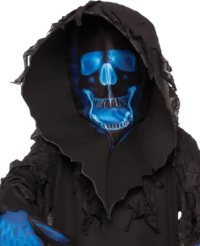 Vista 3 de Rubie's Disfraz infantil de fantasma de cráneo, talla S
