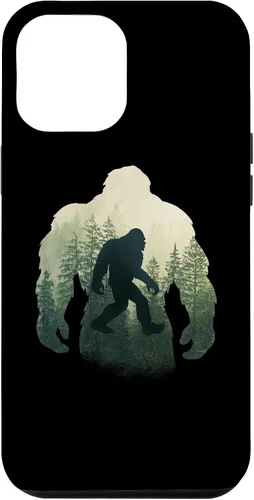 Vista 26 de Sasquatch Yeti Figure Nature Double Exposure Bigfoot Case for iPhone 17