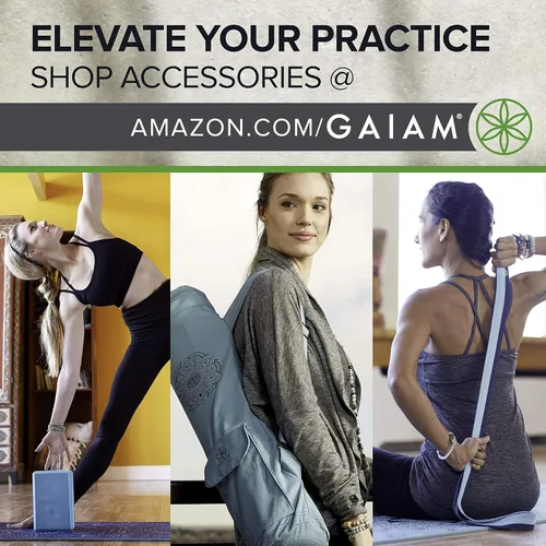 Vista 5 de Gaiam - Alfombrilla de yoga, 6 mm, extra gruesa, antideslizante, de primera calidad, para todo tipo de yoga, pilates y ejercicios en el suelo