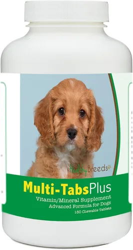 Vista 9 de Healthy Breeds Affenpinscher Multi-Tabs Plus tabletas masticables 180