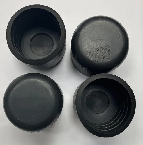 Vista 7 de dexierp Fuerza de protección para 3/8" 0.354 in (paquete de 12) tubo redondo OD extremo silla pata pata pata muebles pies tapa de goma cubierta