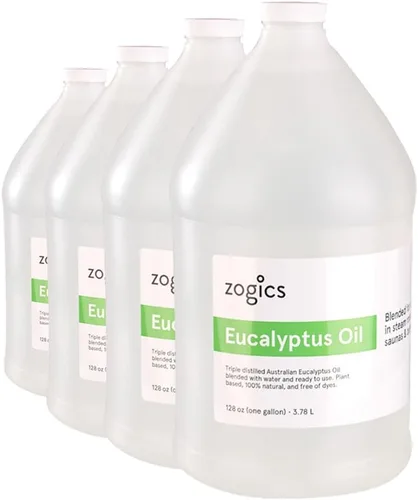 Vista 3 de Zogics Aceite de eucalipto para vaporizador (1 galón)