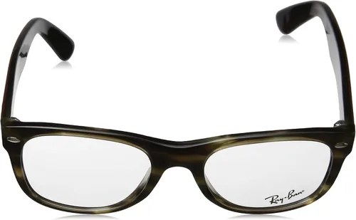 Vista 2 de Ray-Ban Gafas RX5184 - 5798, tortuga montura marrón de 1.969 in con lente de demostración transparente, Tortuga Marrón
