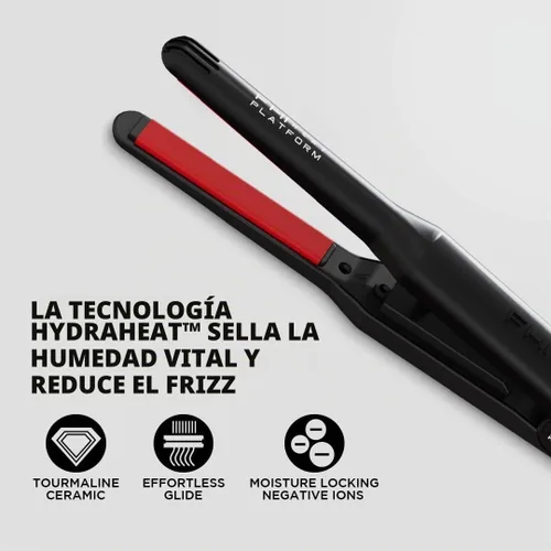 Vista 7 de FHI HEAT Plancha de pelo de turmalina Platform Pro Styling para todo tipo de cabello, 1/2 pulgada