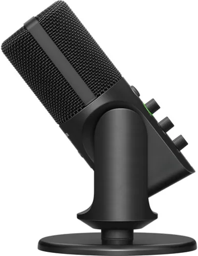 Vista 4 de Sennheiser Profile USB micrófono condensador con soporte de escritorio, incluye auriculares de diadema cerrada + brazo de micrófono + filtro pop