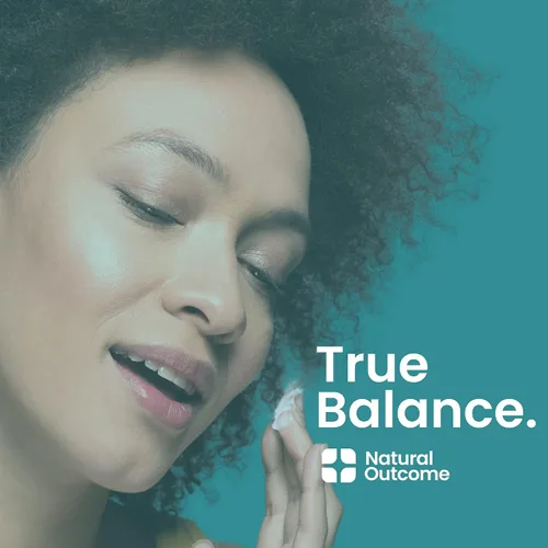 Vista 4 de natural outcome Crema hidratante facial combinada para piel Loción hidratante facial diaria True Balance con aceite de argán y marula 4 onzas