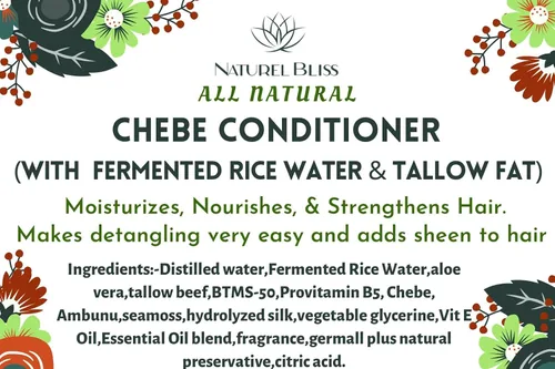 Vista 2 de Croton Zambesicus Paquete de champú y acondicionador de agua de arroz fermentado y seco... Kit de crecimiento del cabello, fortalece, hidratante