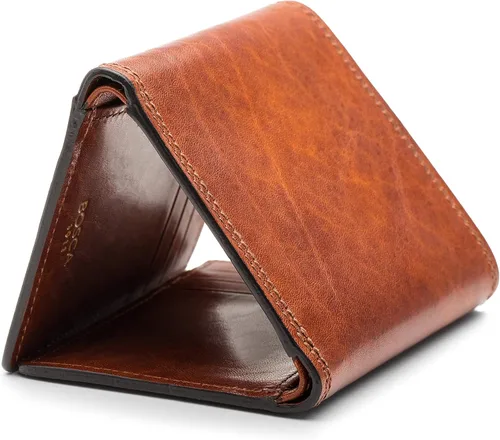 Vista 2 de Bosca Double I.D. Trifold in Dolce Leather - RFID