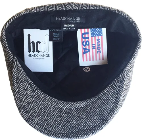 Vista 5 de Headchange Made in USA - Gorro de chaleco de hiedra (100% lana), color marrón