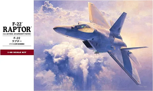 Vista 2 de Hasegawa 1/48 F-22 Raptor USAF
