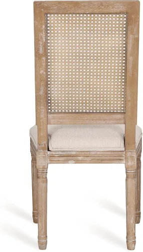 Vista 7 de Christopher Knight Home Regina Silla de comedor, madera, beige + natural