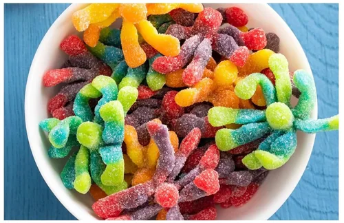 Vista 5 de Trolli Sour Brite Crawlers (bolsas de 4 onzas) (paquete de 3)