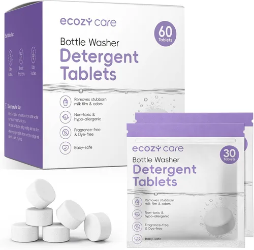 Vista 8 de ecozy care 150 Count Bottle Washer Detergent Tablets, Baby Bottle Washer