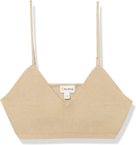 Vista 6 de The Drop Miya - Bralette tipo suéter para mujer