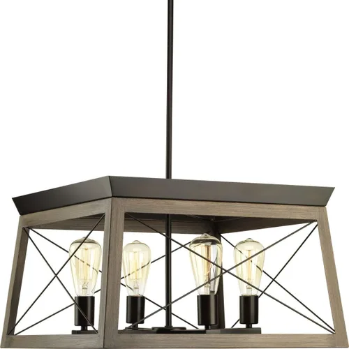 Vista 13 de Progress Lighting P400048-141 - Candelabros de madera de briar Negro (textured black)