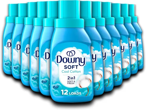Vista 8 de Downy April Fresh - Acondicionador líquido para telas (suavizante de telas), 12 cargas, 10 onzas líquidas