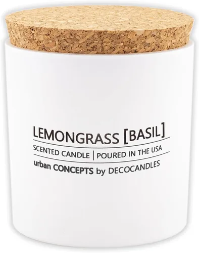 Vista 16 de Conceptos Urbanos de DECOCANDLES - Manzana Canela - Vela de soya altamente perfumada - Larga duración - vertida a mano en Estados Unidos (6 Oz.)