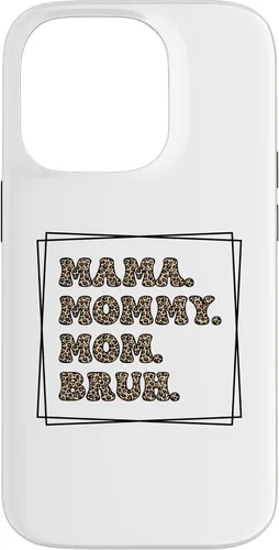 Vista 17 de Mama Mommy Mom Bruh Groovy Mommy Funny Mom Mothers Day Case for iPhone 16