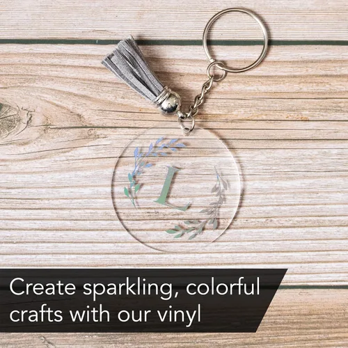 Vista 3 de Vinilo Metálico Negro Holográfico y Vinilo Oil Slick Permanente para Cricut Joy: [8PK, 5.5" x 12" pulgadas] Láminas Permanentes de Cromo Negro