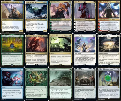 Vista 4 de Elite Commander Jodah Legends Deck – 5 colores – EDH – Jodah, The Unifier – 100 cartas – Custom Magic The Gathering Deck – Muy fuerte