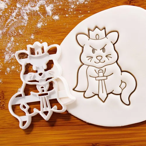 Vista 4 de Set of Mouse King and Nutcracker Cookie Cutters, 2 pieces - Bakerlogy