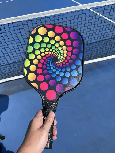 Vista 7 de Palas de pickleball, regalo de pickleball, raquetas de pickleball de fibra de vidrio, toalla de enfriamiento y cubierta de pickleball - Juego