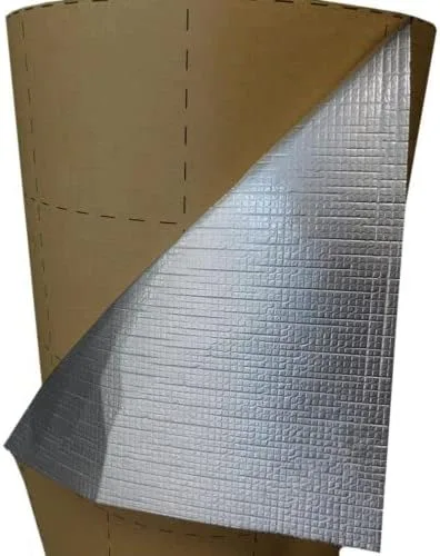 Vista 8 de 70Sqft Heat Shield Sound Deadener Aislamiento de coche Prueba de ruido termal 5MM