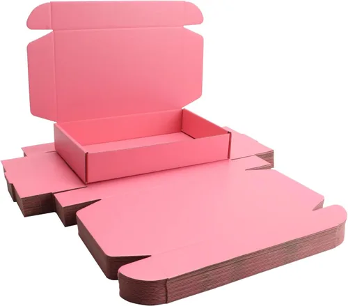 Vista 25 de Cajas de embalaje de envío pequeñas negras KAXILU 20 piezas Cajas de envío L6xW6xH2 pulgadas Adecuadas para embalaje de comercio electrónico