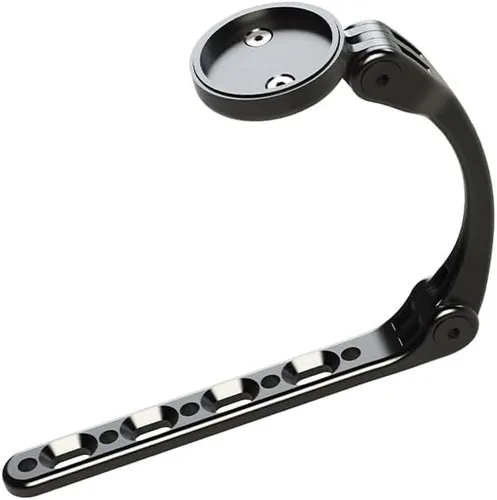 Vista 4 de TRIRIG Polymount 3 en 1 Aero Bars Out Front Bike Computer Mount BTA Soporte y elevador con abrazadera de cámara de acción - Compatible con soporte