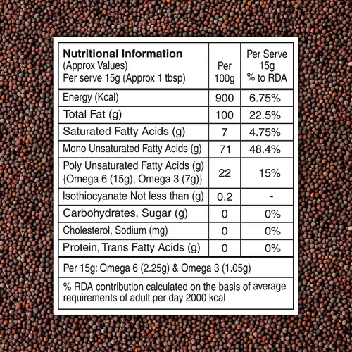 Vista 2 de Tez Aceite de mostaza, 16 fl oz