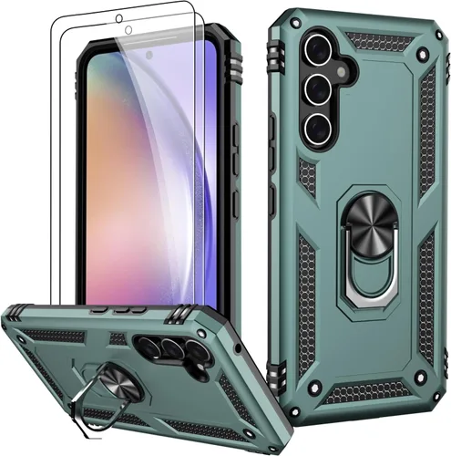 Vista 11 de LUMARKE Funda para Galaxy A51 4G con Protector de Pantalla, Pasa Prueba de Caída de 16 pies de Grado Militar, Cubierta Protectora para Teléfono