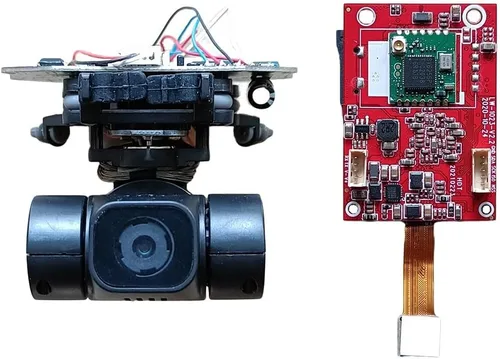 Vista 3 de [Piezas para drones] Cámara de flujo óptico de cardán de 3 ejes Módulo WiFi para SG907 Pro MAX RC Drone Quadcopter Piezas de repuesto Accesorios