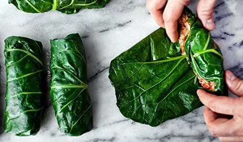 Vista 4 de 100 semillas gigantes del sur de Georgia Col Herb Heirloom Non GMO de Estados Unidos Brassica oleracea VAR. Acephala