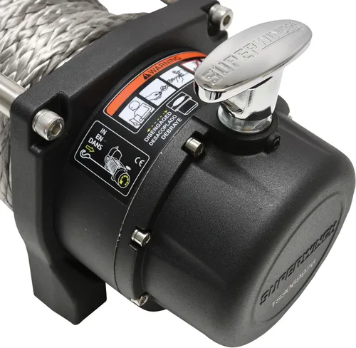 Vista 8 de Superwinch 1595200, Tiger Shark de 9.5, Torno de 12 voltios, 9,500 Libras de Capacidad con Guía de Rodillo