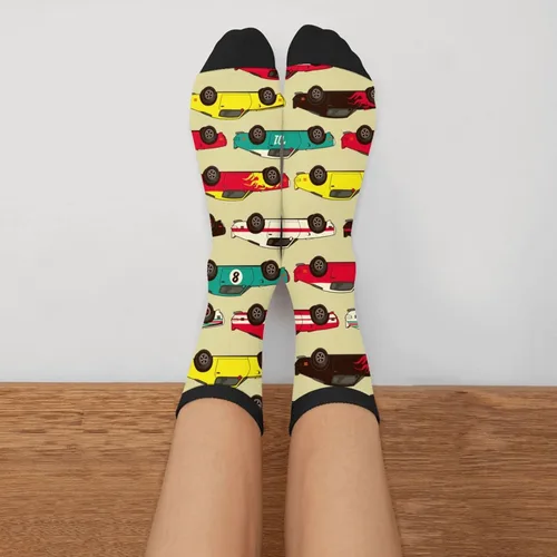 Vista 3 de Gianlaima Calcetines divertidos de moda cómodos para hombres y mujeres