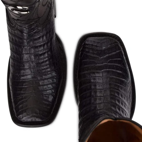 Vista 4 de Cuadra Cocodrilo Rodeo Botas Occidentales
