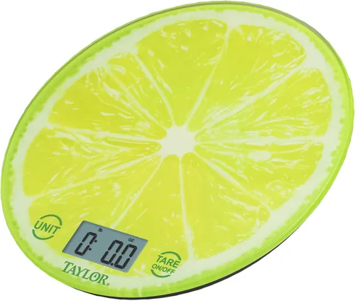 Vista 5 de Taylor Báscula de cocina de cristal cítrico de pomelo rojo