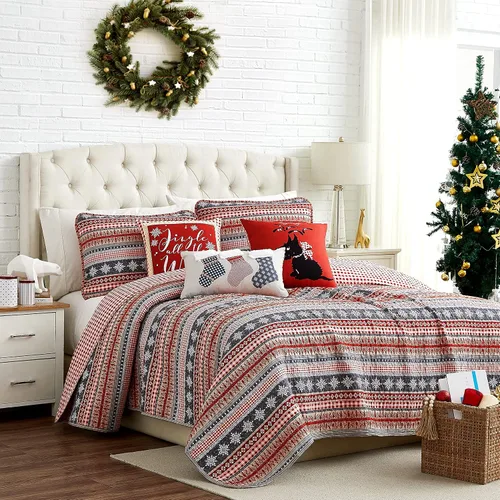 Vista 37 de Southshore Fine Living, Inc. - Juego de colcha tamaño individual grande, juego de 5 piezas con colcha, 1 funda de almohada, 1 funda de almohada