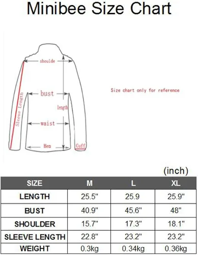 Vista 3 de Minibee Suéter de punto con cuello redondo para mujer, Blanco