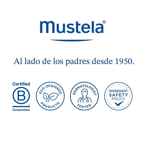 Vista 11 de Mustela Baby Mineral Sunscreen Lotion SPF 50 Loción solar de amplio espectro - Loción solar facial y corporal para pieles sensibles - Resistente al